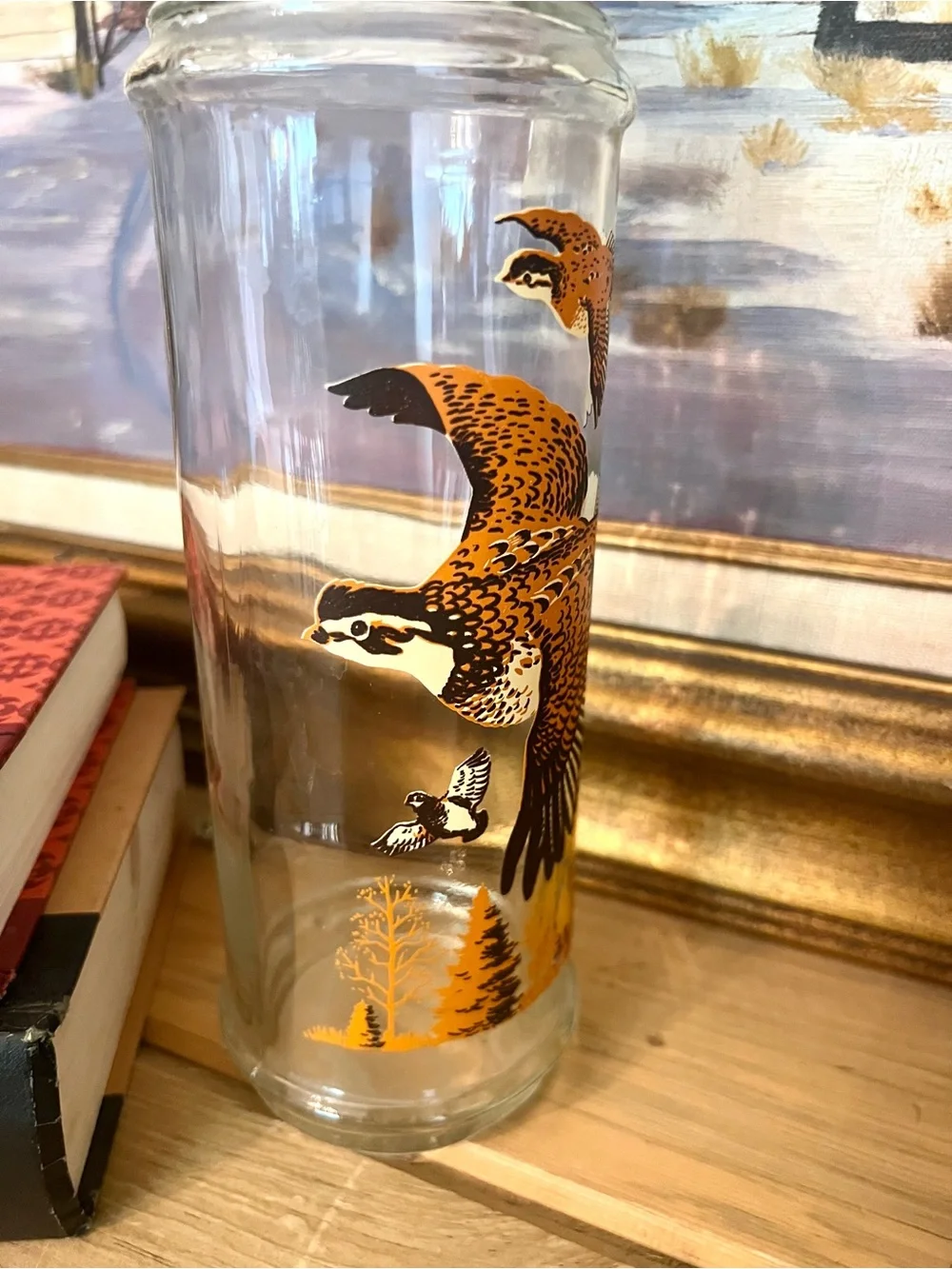 Vintage 1967 CABIN STILL Sportsman Collection Liquor Bottle/Decanter Barware